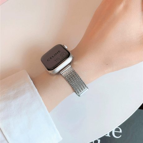 「V624」アップル ウォッチ バンド マグネット apple watch バンド 細め 女性
