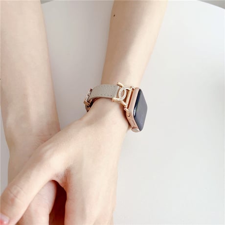 「V515」apple watch レザー バンド 女性 アップル ウォッチ バンド かわいい