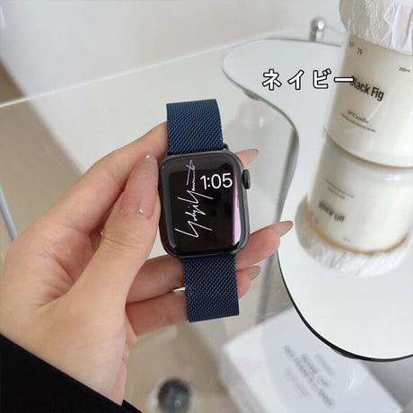 「V322」ステンレス アップル ウォッチ バンド マグネット apple watch バンド メンズ  レディース おしゃれ