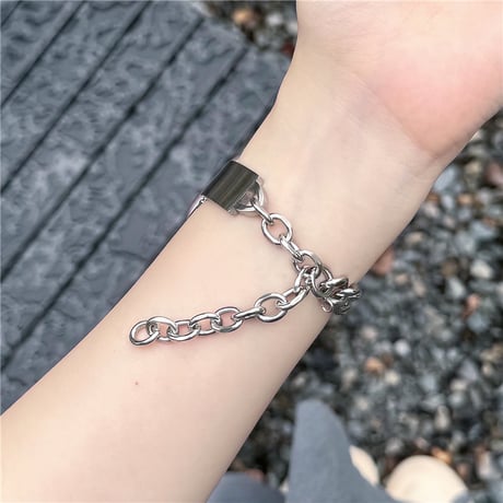 「V641」アップル ウォッチ バンド チェーン apple watchバンド おしゃれ 男女兼用