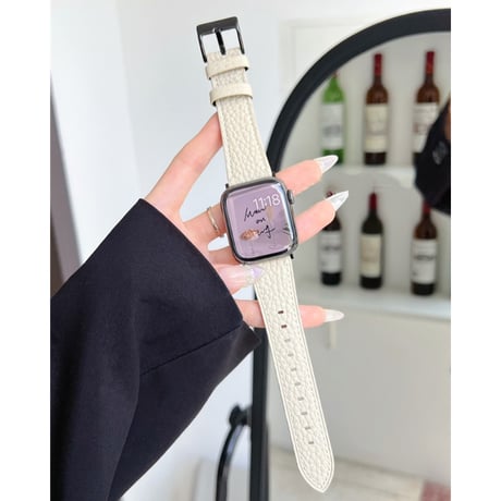 「V535」アップル ウォッチ バンド レザー apple watch ultra2/7/8 交換ベルト 男女兼用