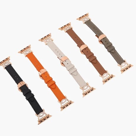 「V663」アップル ウォッチ バンド 細め d バックル apple watchバンド レディース おしゃれ