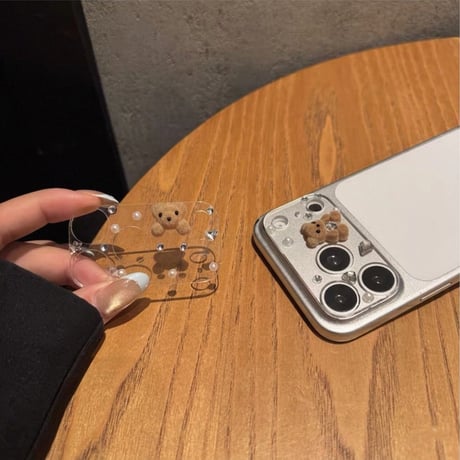 「V745」iphone カメラ 保護 フィルム iphone17pro/17promax カメラレンズカバー かわいい クリア