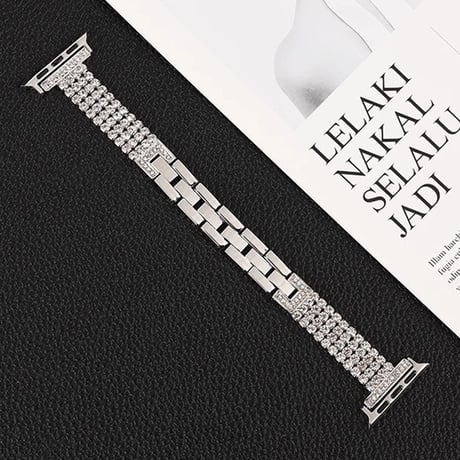 「V058」キラキラ アップルウォッチ バンド ジュエリー apple watchバンド カバー セット