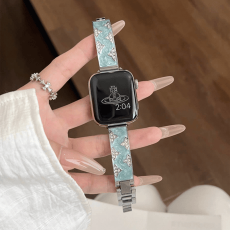 「V702」apple watch バングル 可愛い Series10 42/46mm アップル ウォッチ バンド 人気 女性