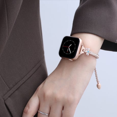 「V356」キラキラ apple watchバンド ブレスレット アップル ウォッチ バンド おしゃれ 女性