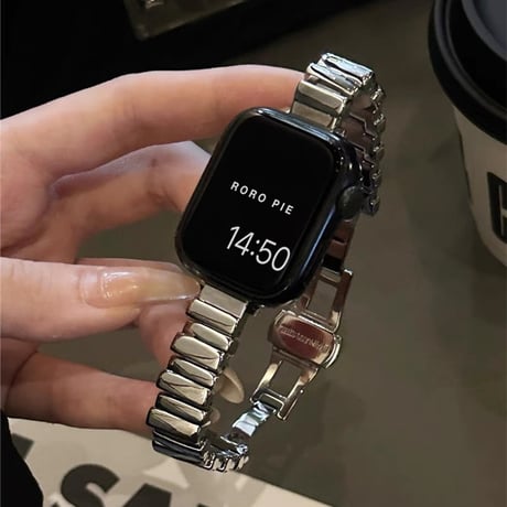 「V616」アップル ウォッチ バンド 女性 おしゃれ apple watch ステンレス バンド かっこいい