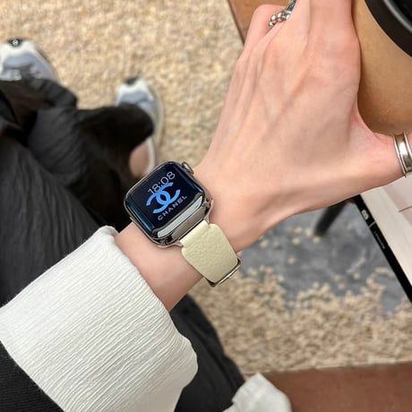 「V567」レディース アップル ウォッチ バンド レザー 高級 apple watch7/8/Ultra ベルト おしゃれ