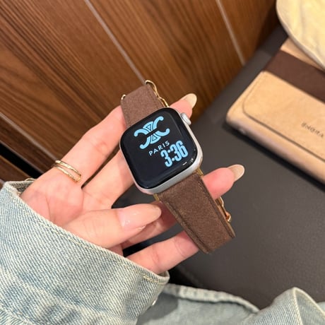 「V727」アップルウォッチバンド スエード調 apple watch バンド レディース おしゃれ