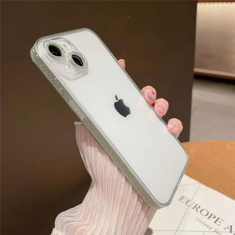 「V101」iphone16/15クリアケース キラキラ iphone14pro ケース カメラ まで 保護
