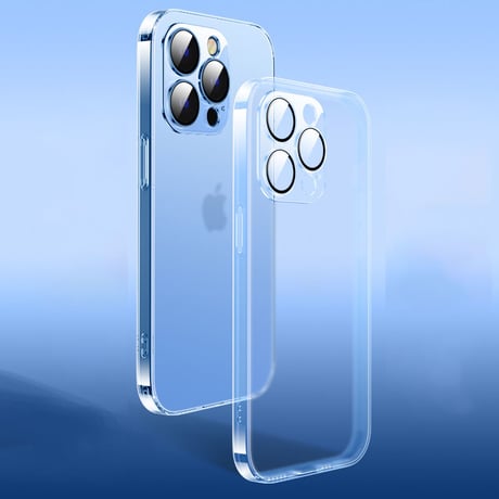 「V114」iphone14pro/14promax パープルに合うケース マット クリア iphoneケース 指紋防止