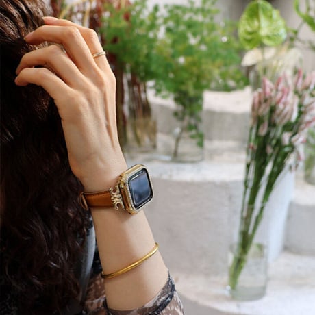 「V475」apple watchバンド 女性 アップル ウォッチ 革 ベルト おしゃれ