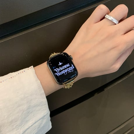 「V668」アップルウォッチバンド キラキラ 女性 apple watch バンド かわいい