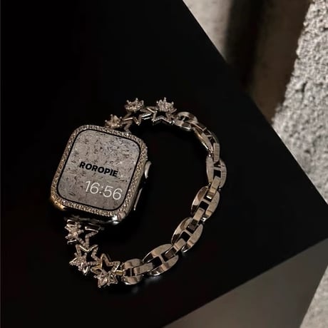 「V662」アップル ウォッチ バンド キラキラ apple watchバンド かわいい ブレスレット カバー付き