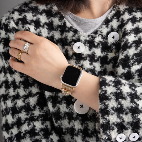 「V405」アップル ウォッチ バンド 女性 人気 apple watchバンド おしゃれ