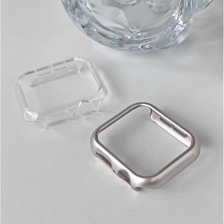 「V645」apple watch カバー おすすめ クリア スターライト アップル ウォッチ ケース フレームだけ
