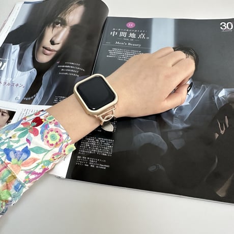 「V209」apple watch 革バンド おすすめ apple watch ステンレスケース セット