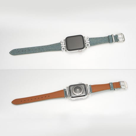 「V479」アップル ウォッチ バンド デニム apple watch バンド おしゃれ