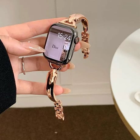 「V421」アップル ウォッチ バンド おしゃれ 女性 apple watch ステンレスバンド ブレスレット