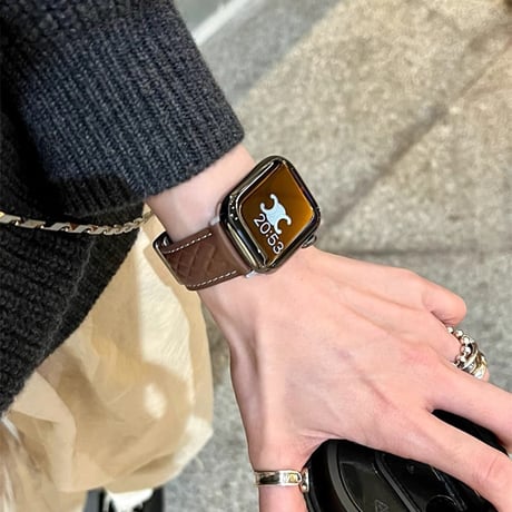 「V586」apple watch 革 バンド 高級 アップル ウォッチ バンド マグネット 男女兼用