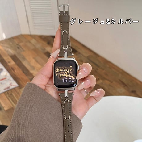 「V493」apple watch 革 バンド 高級 アップル ウォッチ バンド 女性 おしゃれ