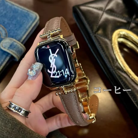 「V693」apple watch レザー バンド 42mm 46mm アップル ウォッチ バンド 人気 女性