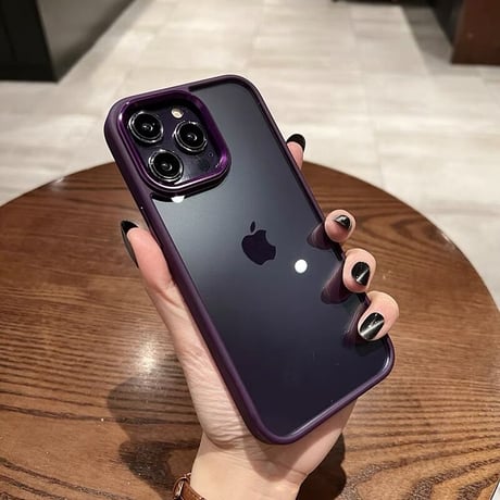 「V120」iphone15pro ケース クリア iphone14promax/13/12 ハードケース 耐衝撃