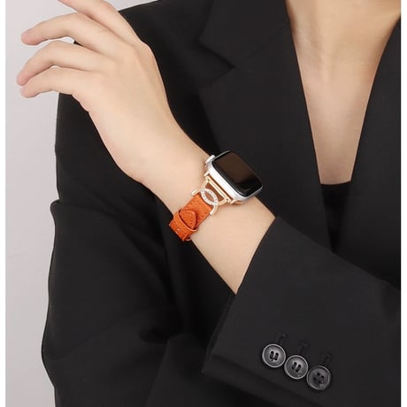 「V663」アップル ウォッチ バンド 細め d バックル apple watchバンド レディース おしゃれ
