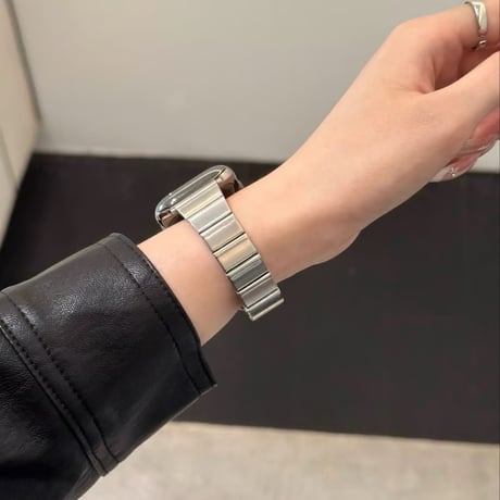 「V695」アップル ウォッチ バンド 42mm 46mm apple watch ステンレス バンド 女性 おしゃれ