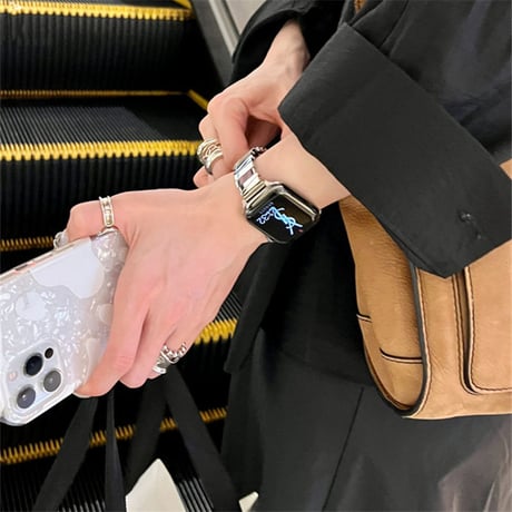 「V485」apple watch メタル バンド ステンレス アップル ウォッチ バンド おしゃれ