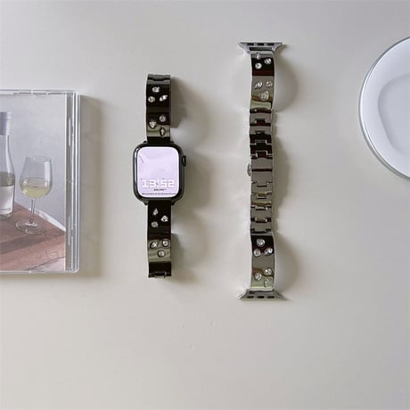 「V631」apple watch バングル アップル ウォッチ バンド 女性 おしゃれ