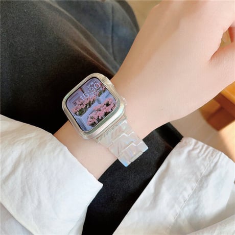 「V362」オーロラ applewatch バンド おしゃれ アップル ウォッチ バンド 女性 人気