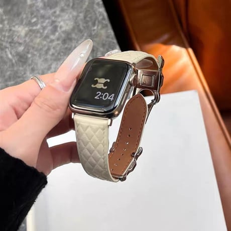 「V710」アップル ウォッチ バンド キルティング apple watch 革 バンド 高級