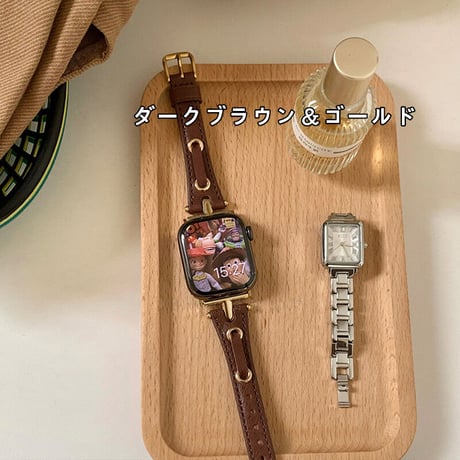 「V493」apple watch 革 バンド 高級 アップル ウォッチ バンド 女性 おしゃれ