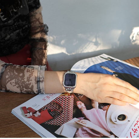 「V475」apple watchバンド 女性 アップル ウォッチ 革 ベルト おしゃれ