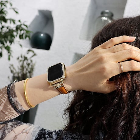 「V475」apple watchバンド 女性 アップル ウォッチ 革 ベルト おしゃれ