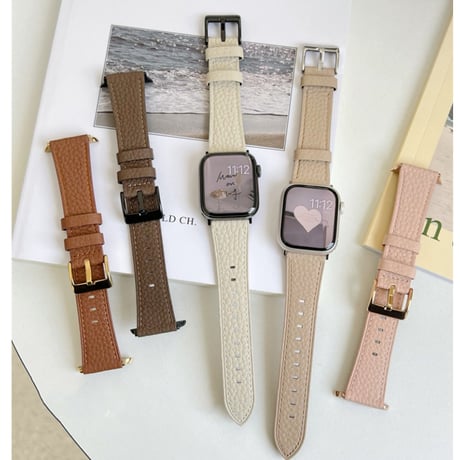 「V535」アップル ウォッチ バンド レザー apple watch ultra2/7/8 交換ベルト 男女兼用