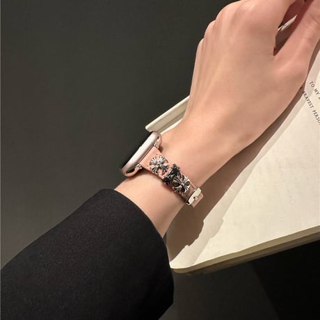 「V598」アップル ウォッチ バンド 女性 おしゃれ apple watch 革 バンド 高級