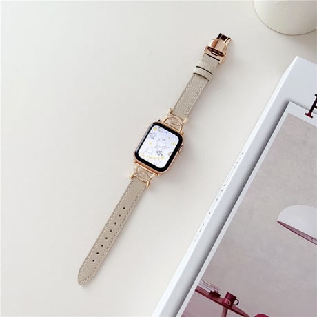 「V515」apple watch レザー バンド 女性 アップル ウォッチ バンド かわいい