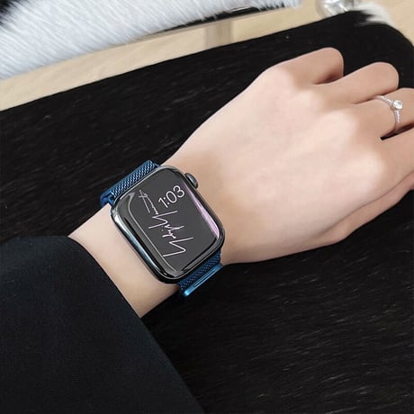 「V322」ステンレス アップル ウォッチ バンド マグネット apple watch バンド メンズ  レディース おしゃれ