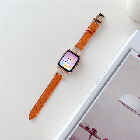 「V515」apple watch レザー バンド 女性 アップル ウォッチ バンド かわいい