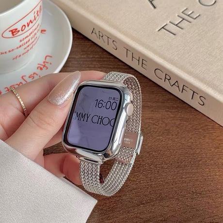 「V633」アップル ウォッチ バンド 女性 おしゃれ apple watchバンド 細め