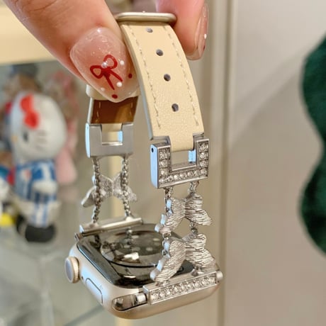 「V726」apple watchバンド かわいい 蝶々 42mm/46mm アップルウォッチ バンド 女性 おすすめ