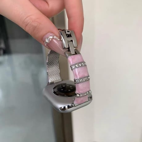「V740」apple watch バンド レディース 42mm/44mm/46mm アップルウォッチバンド 可愛い ブレスレット