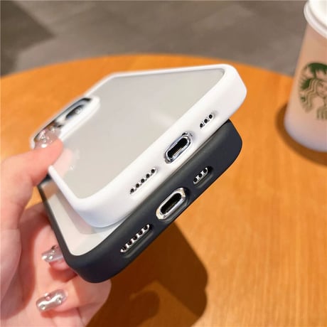 「V120」iphone15pro ケース クリア iphone14promax/13/12 ハードケース 耐衝撃
