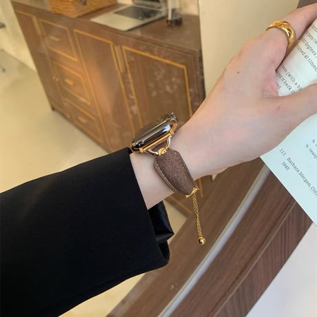 「V590」アップル ウォッチ バンド デニム apple watch バンド 可愛い ブレスレット