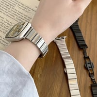 「V695」アップル ウォッチ バンド 42mm 46mm apple watch ステンレス バンド 女性 おしゃれ