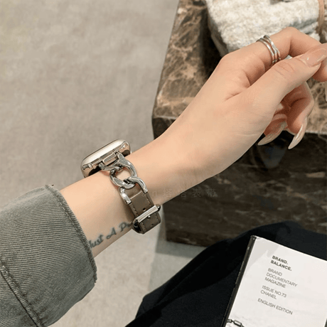 「V466」アップル ウォッチ バンド 女性 おしゃれ apple watch バンド 蒸れ ない