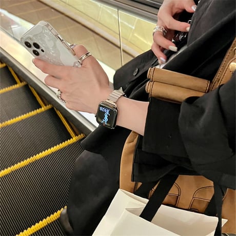 「V485」apple watch メタル バンド ステンレス アップル ウォッチ バンド おしゃれ