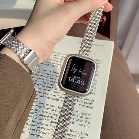 「V633」アップル ウォッチ バンド 女性 おしゃれ apple watchバンド 細め